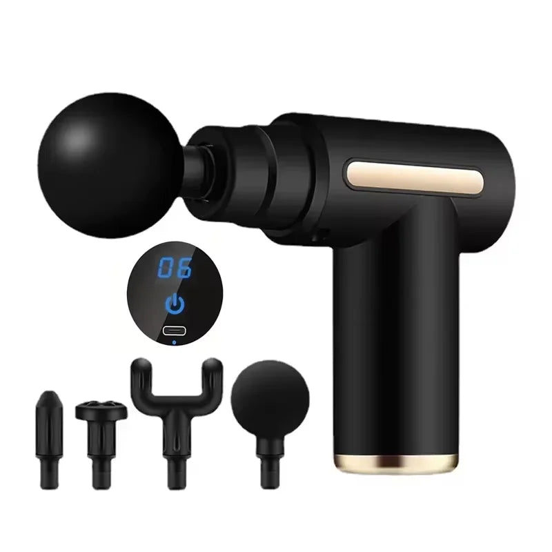 Mini Muscle Massage Gun Protable Body Massager Deep Handheld Percussion Massager For Body Back And Neck Leg