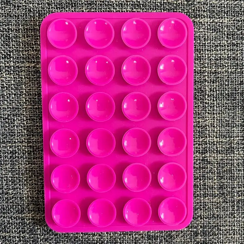 Silicone Suction Phone Holder Multifunctional Suction Cup Wall Stand Anti-Slip Phone Case Back Holder for Makeup Selfie Video