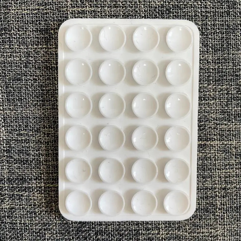 Silicone Suction Phone Holder Multifunctional Suction Cup Wall Stand Anti-Slip Phone Case Back Holder for Makeup Selfie Video