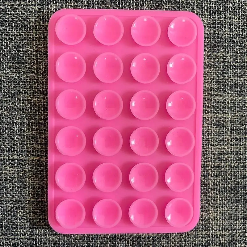 Silicone Suction Phone Holder Multifunctional Suction Cup Wall Stand Anti-Slip Phone Case Back Holder for Makeup Selfie Video