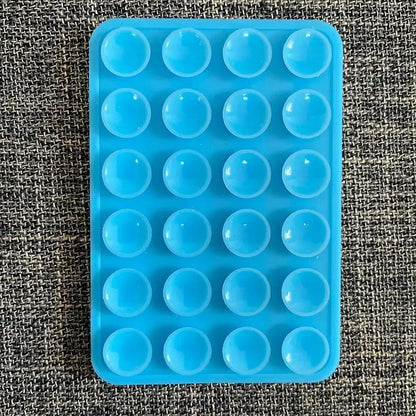 Silicone Suction Phone Holder Multifunctional Suction Cup Wall Stand Anti-Slip Phone Case Back Holder for Makeup Selfie Video